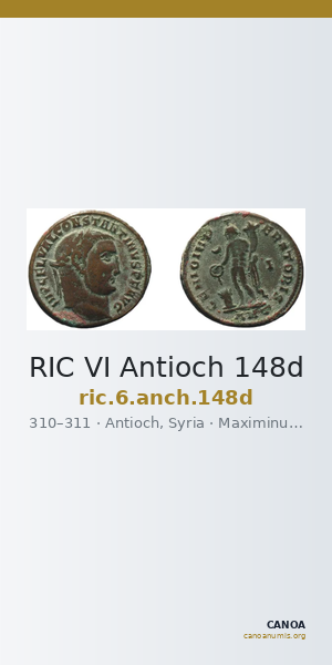 RIC VI Antioch 148d — CANOA