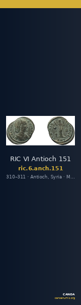 RIC VI Antioch 151 — CANOA