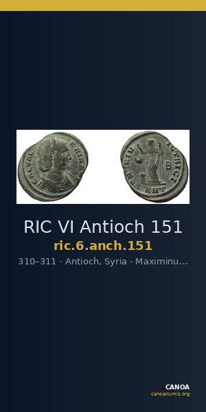 RIC VI Antioch 151 — CANOA