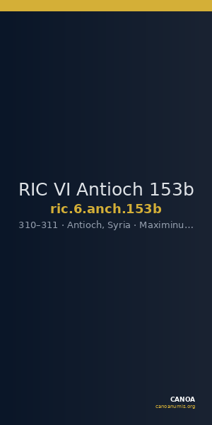 RIC VI Antioch 153b — CANOA