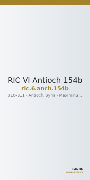 RIC VI Antioch 154b — CANOA