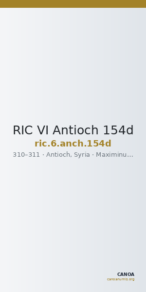 RIC VI Antioch 154d — CANOA