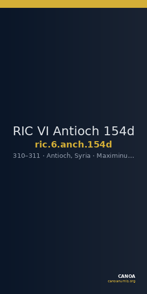RIC VI Antioch 154d — CANOA
