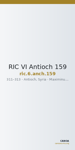 RIC VI Antioch 159 — CANOA