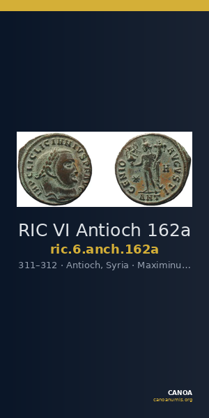 RIC VI Antioch 162a — CANOA