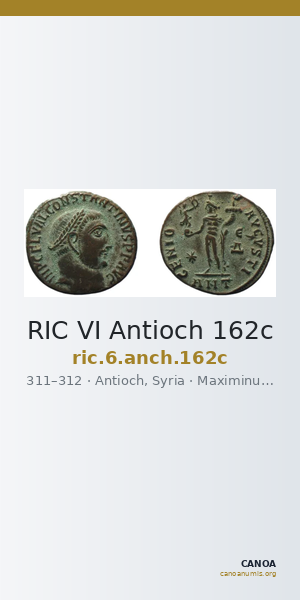 RIC VI Antioch 162c — CANOA