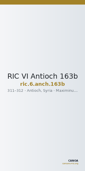 RIC VI Antioch 163b — CANOA