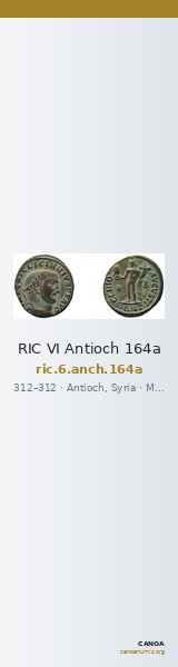 RIC VI Antioch 164a — CANOA