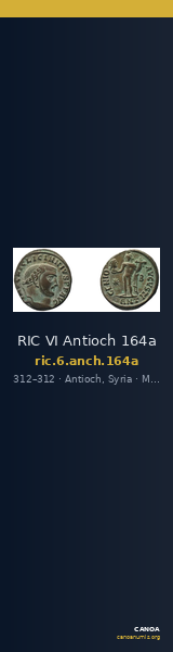 RIC VI Antioch 164a — CANOA