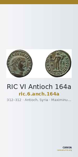 RIC VI Antioch 164a — CANOA