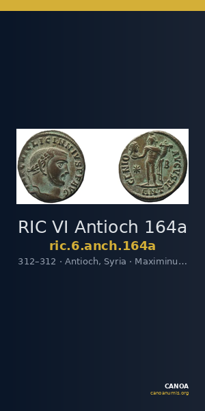 RIC VI Antioch 164a — CANOA
