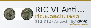 RIC VI Antioch 164a — CANOA