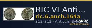 RIC VI Antioch 164a — CANOA