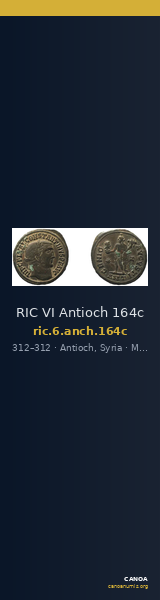 RIC VI Antioch 164c — CANOA