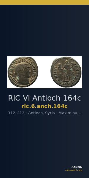 RIC VI Antioch 164c — CANOA