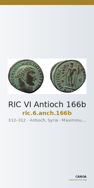 RIC VI Antioch 166b — CANOA