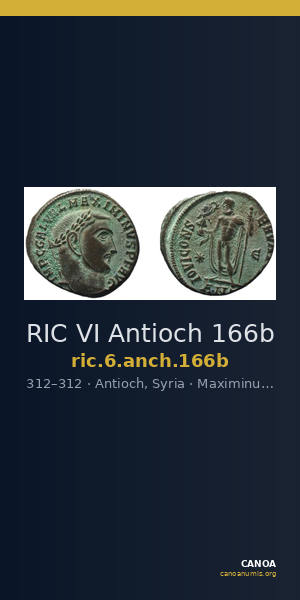 RIC VI Antioch 166b — CANOA
