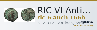 RIC VI Antioch 166b — CANOA