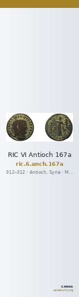 RIC VI Antioch 167a — CANOA