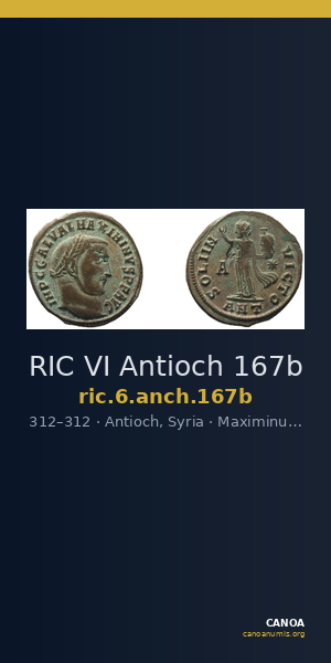 RIC VI Antioch 167b — CANOA
