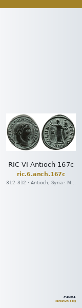 RIC VI Antioch 167c — CANOA
