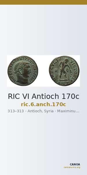 RIC VI Antioch 170c — CANOA