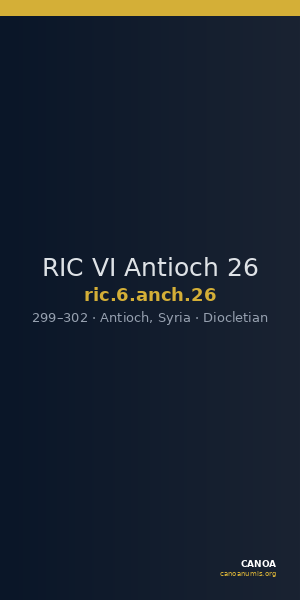 RIC VI Antioch 26 — CANOA