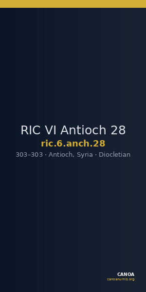RIC VI Antioch 28 — CANOA