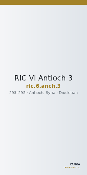 RIC VI Antioch 3 — CANOA