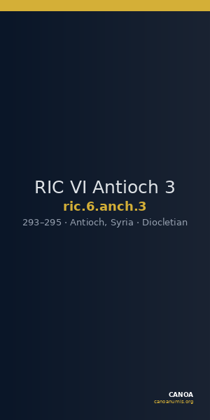 RIC VI Antioch 3 — CANOA