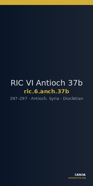 RIC VI Antioch 37b — CANOA