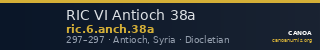 RIC VI Antioch 38a — CANOA