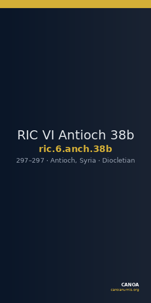 RIC VI Antioch 38b — CANOA