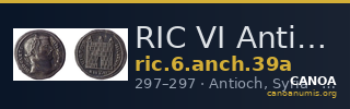 RIC VI Antioch 39a — CANOA
