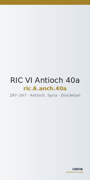 RIC VI Antioch 40a — CANOA