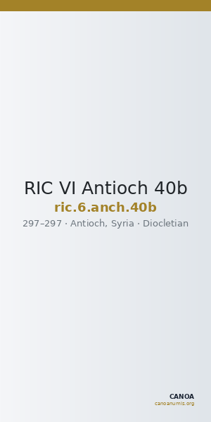 RIC VI Antioch 40b — CANOA