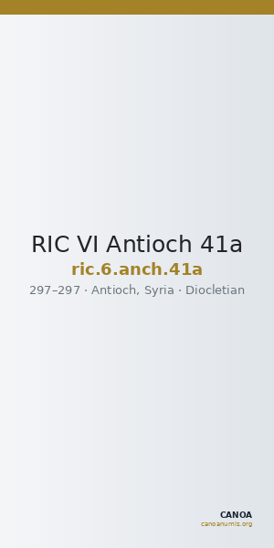 RIC VI Antioch 41a — CANOA