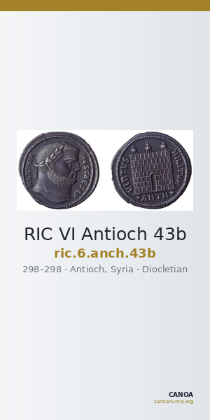 RIC VI Antioch 43b — CANOA