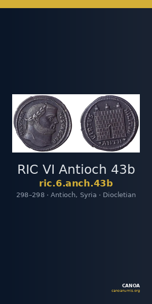 RIC VI Antioch 43b — CANOA