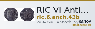RIC VI Antioch 43b — CANOA