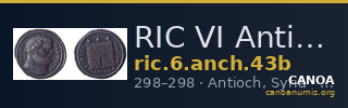 RIC VI Antioch 43b — CANOA