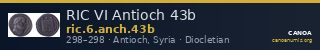 RIC VI Antioch 43b — CANOA