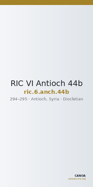 RIC VI Antioch 44b — CANOA