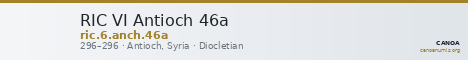 RIC VI Antioch 46a — CANOA