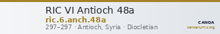 RIC VI Antioch 48a — CANOA