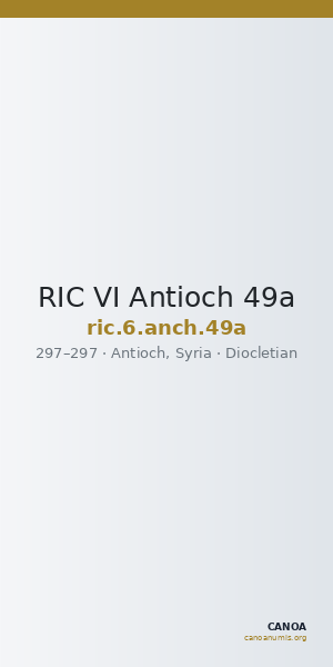RIC VI Antioch 49a — CANOA