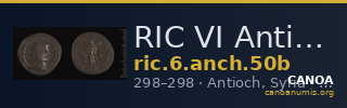 RIC VI Antioch 50b — CANOA