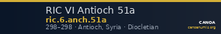 RIC VI Antioch 51a — CANOA