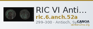 RIC VI Antioch 52a — CANOA