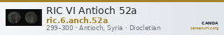 RIC VI Antioch 52a — CANOA